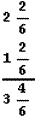 Add Like Fractions Vertically add fractions horizontally